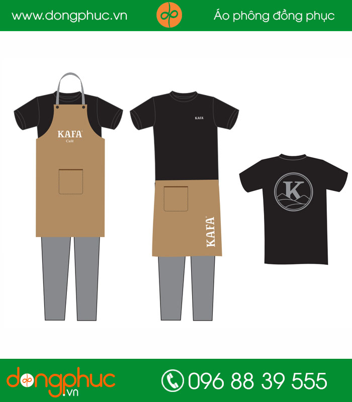 Đồng phục nhân viên Kafa Cafe