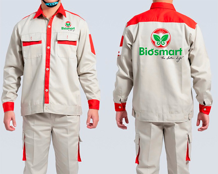 May đồng phục bảo hộ BioSmart | May dong phuc bao ho