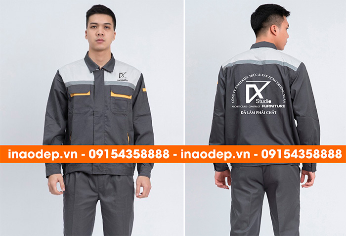 May đồng phục bảo hộ Công ty TNHH Kiến trúc & Xây dựng Trường Xuân | May dong phuc bao ho