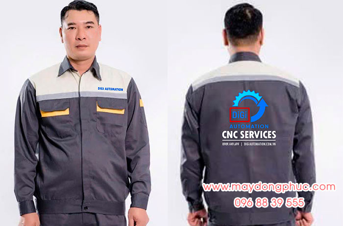 May đồng phục bảo hộ Digi Automation CNC Services | May dong phuc bao ho