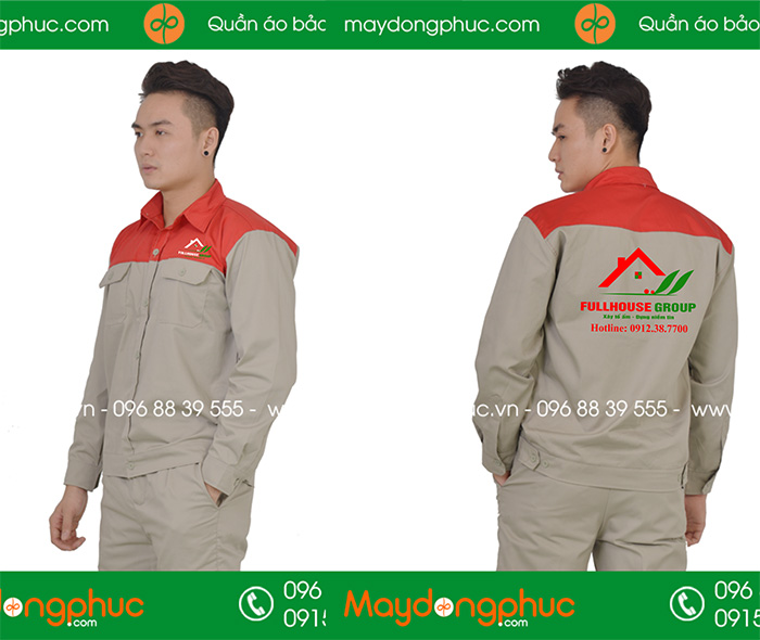 May đồng phục bảo hộ Fullhouse Group | May dong phuc bao ho