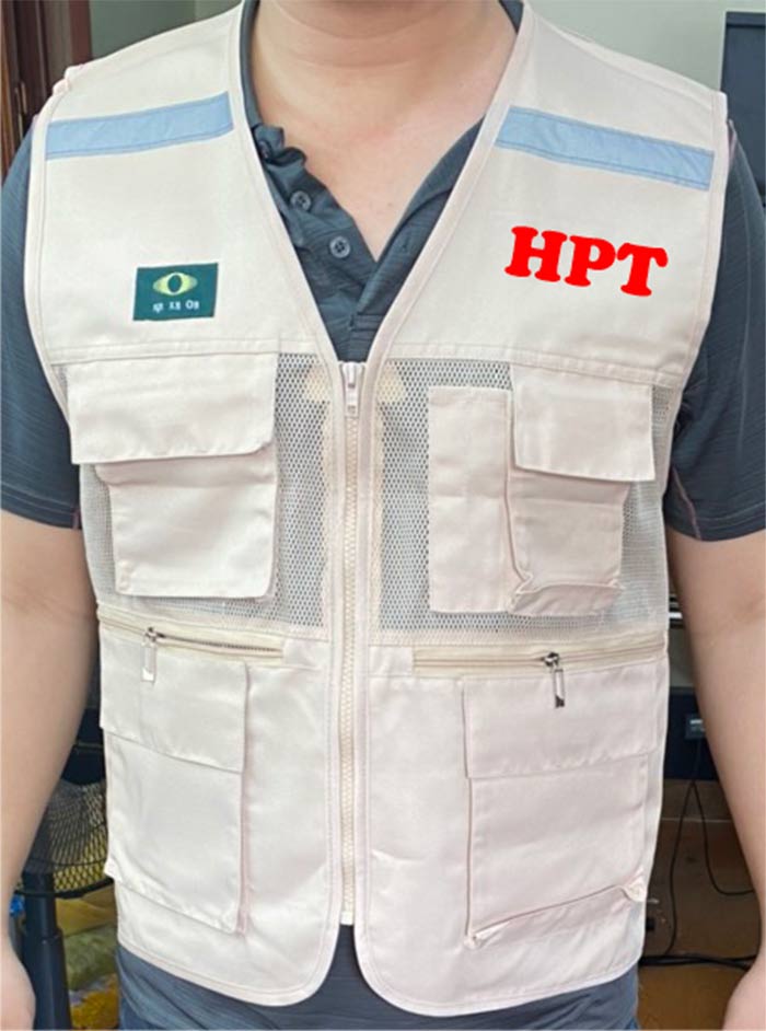 May áo gile đồng phục Công ty HPT | May ao gile dong phuc