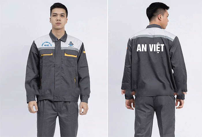 May đồng phục bảo hộ Công ty TNHH Xây lắp An Việt | May dong phuc bao ho