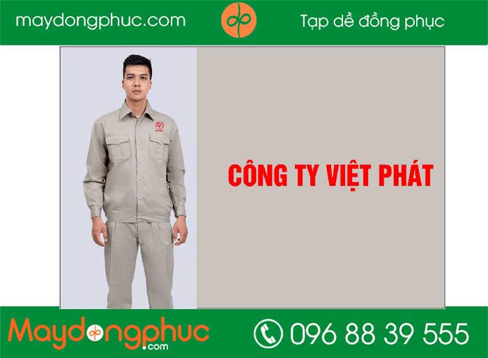 May áo bảo hộ Công ty Việt Phát | May ao bao ho dong phuc