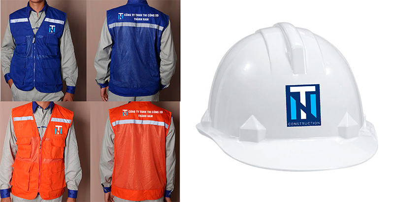 May áo gile Công ty TNHH Thi công XD Thành Nam | May ao gile dong phuc