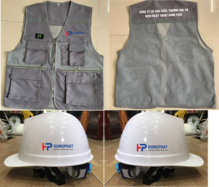 May áo gile Công ty CP Sản xuất, thương mại và dịch vụ kỹ thuật Hưng Phát | May ao gile dong phuc