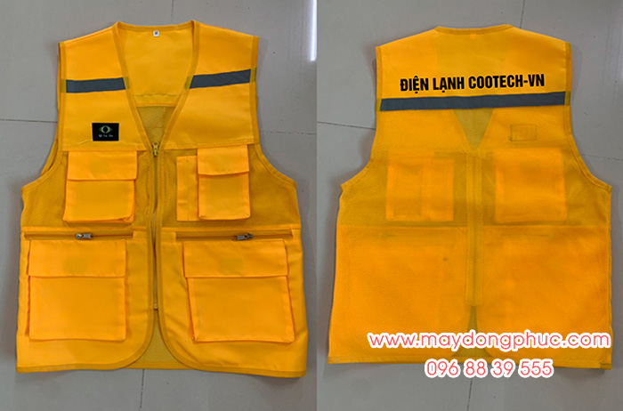 May áo gile Công ty Điện lạnh Cootech-vn | May ao gile dong phuc