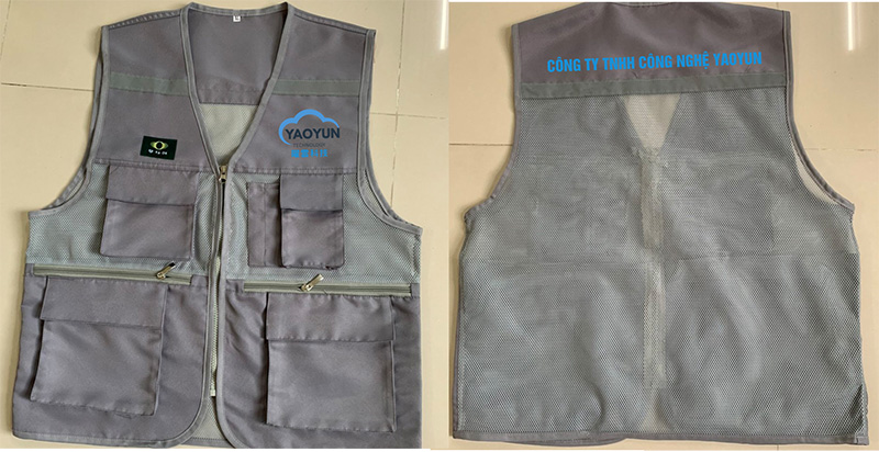 May áo gile Công ty TNHH Công nghệ Yaoyun | May ao gile dong phuc