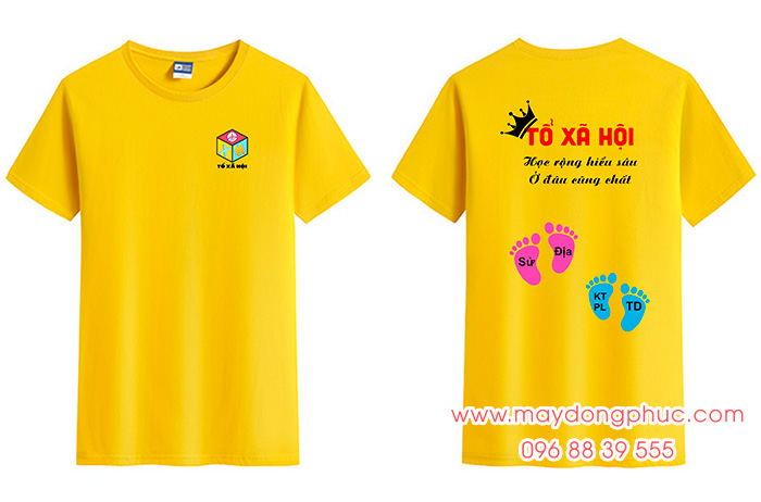 May áo phông Tổ xã hội | May ao phong