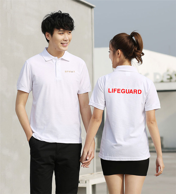 May áo phông đồng phục BPmax Lifeguard | May ao phong dong phuc