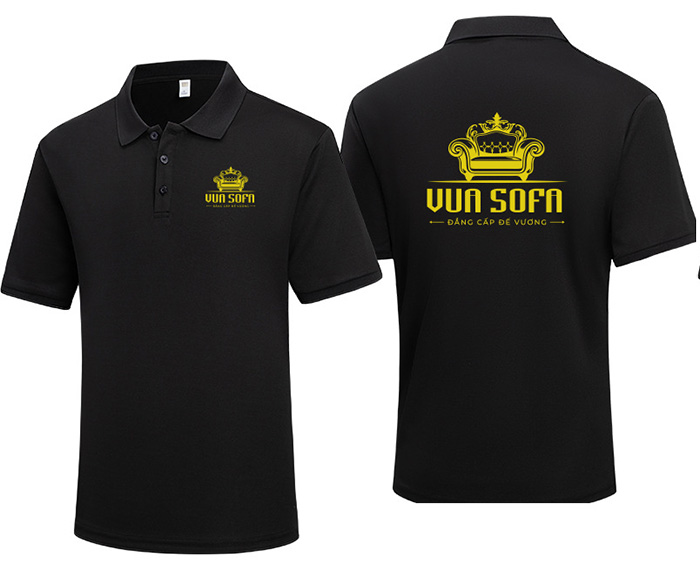 May áo phông đồng phục Vua Sofa | May ao phong dong phuc