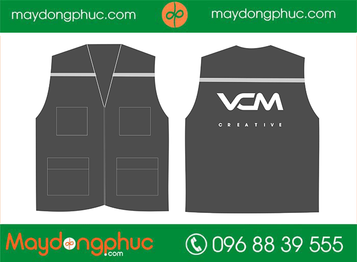 May áo gile Công ty VCM | May ao gile dong phuc