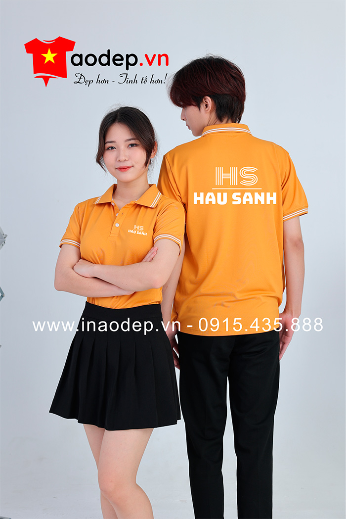 May áo phông Công ty Hau Sanh HS | May ao phong dong phuc
