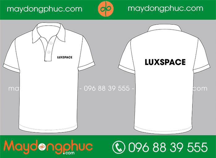 May áo phông Công ty Luxspace | May ao phong dong phuc