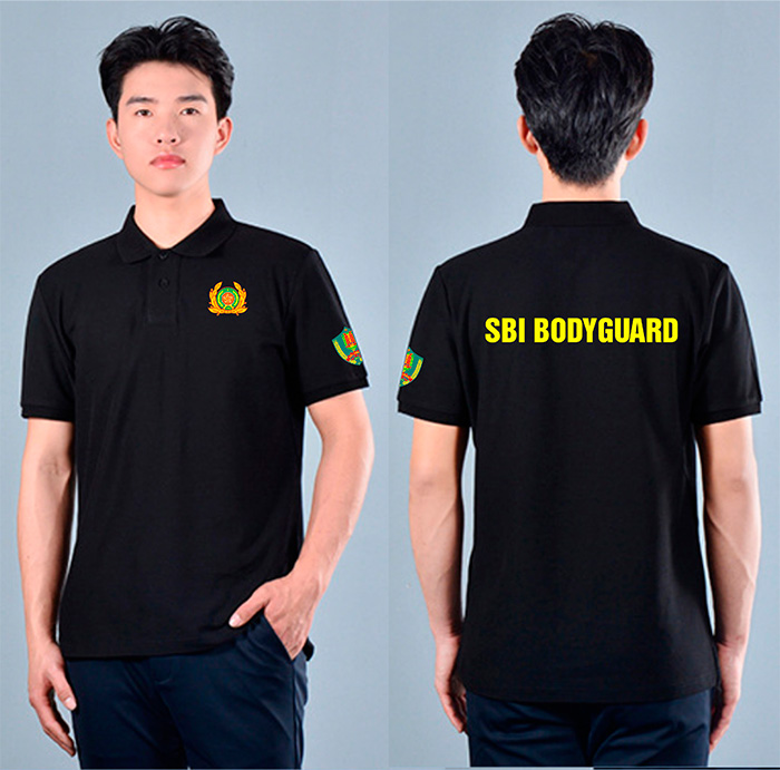 May áo phông đồng phục SBI BodyGuard | May ao phong dong phuc