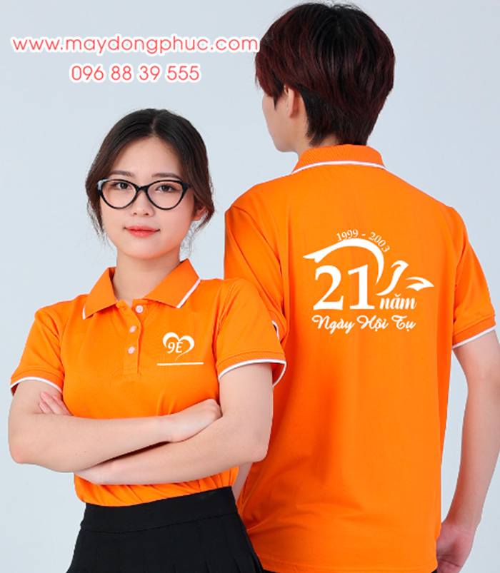 May áo Lớp 9E niên khóa 1999-2003 kỉ niệm 21 năm Ngày hội tụ | May ao phong dong phuc