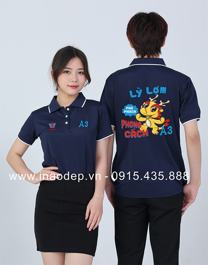 May áo Lớp A3 Lê Hồng Phong - Lý lợm - Phá phách - Phong cách | May ao phong dong phuc