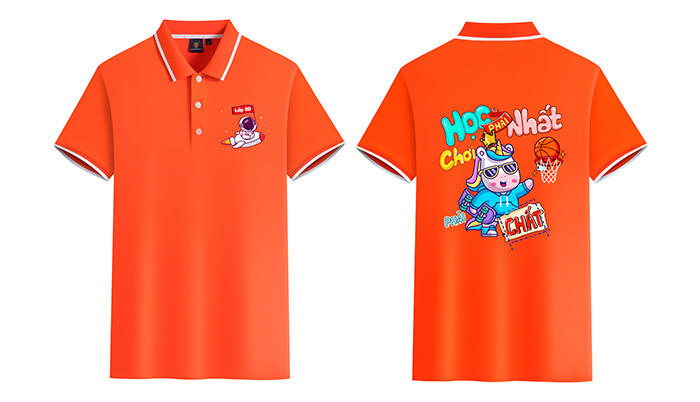 May áo Lớp 2D Học phải Nhất - Chơi phải Chất | May ao phong dong phuc