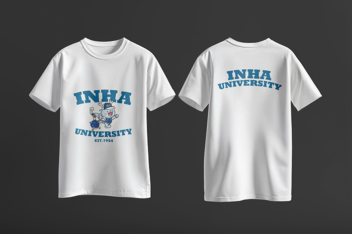 May áo phông INHA University EST.1954 | May ao phong dong phuc