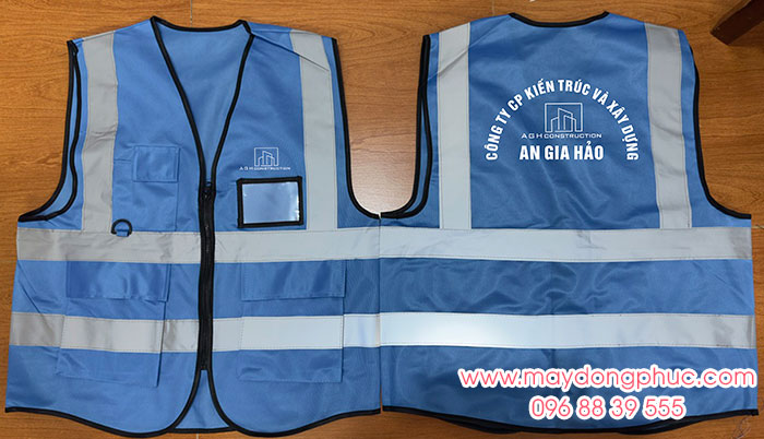 May Áo Gile Đồng Phục Công Ty Kiến Trúc Và Xây Dựng An Gia Hảo