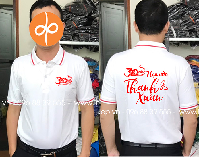 May áo Lớp Cấp 1&2 Phương Trung – 30 năm Hẹn ước Thanh xuân