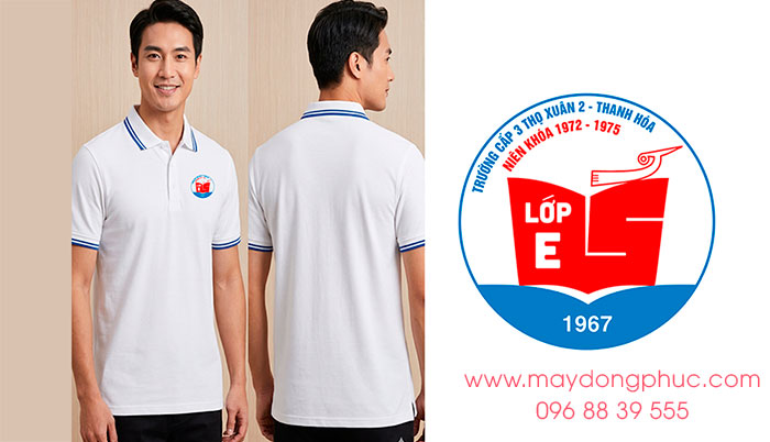 May áo Lớp E Trường Cấp 3 Thọ Xuân 2 – Thanh Hóa niên khóa 1972-1975