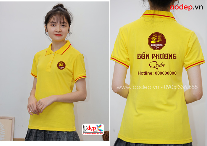 May áo phông Bốn Phương Quán