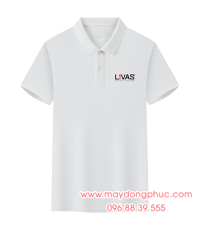 May áo phông Công ty Giải pháp & Công nghệ Livas