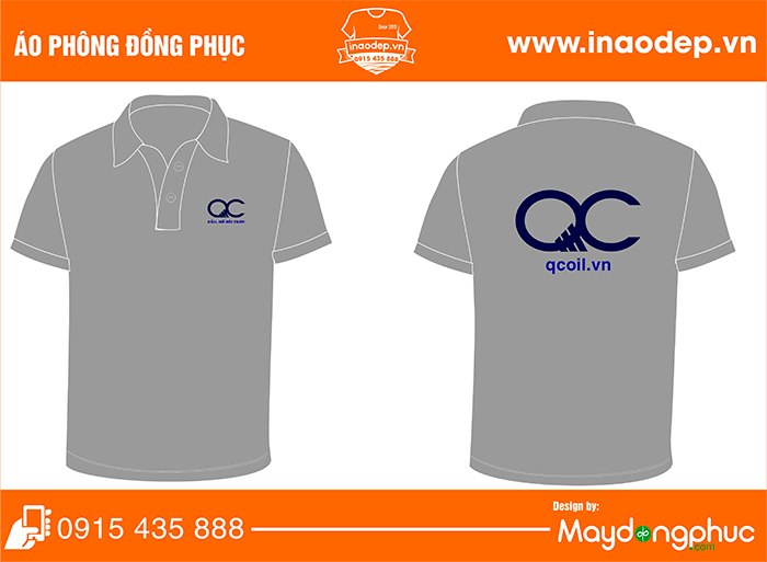 May áo phông Công ty qcoil.vn