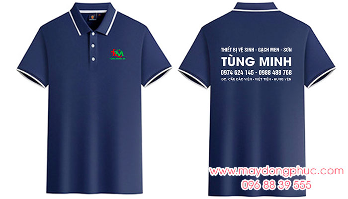 May áo phông Cửa hàng Gạch ốp lát Tùng Minh 89 - mẫu 2