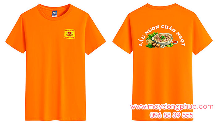 May áo phông Nhà hàng Bảo Bình