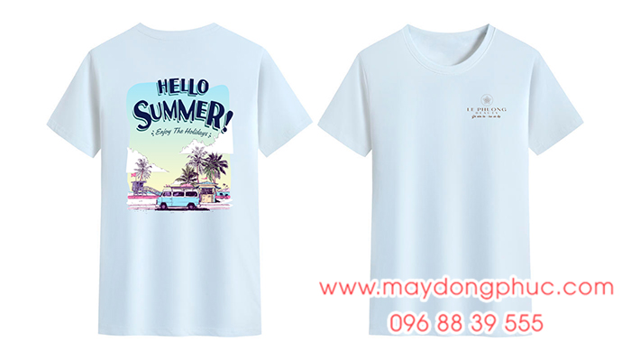 May áo phông Phòng khám chuyên khoa da liễu 103 Le Phuong Beauty - mẫu 2