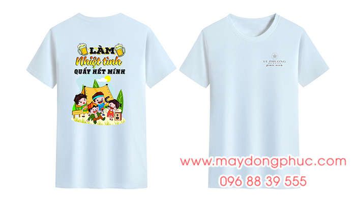 May áo phông Phòng khám chuyên khoa da liễu 103 Le Phuong Beauty - mẫu 5