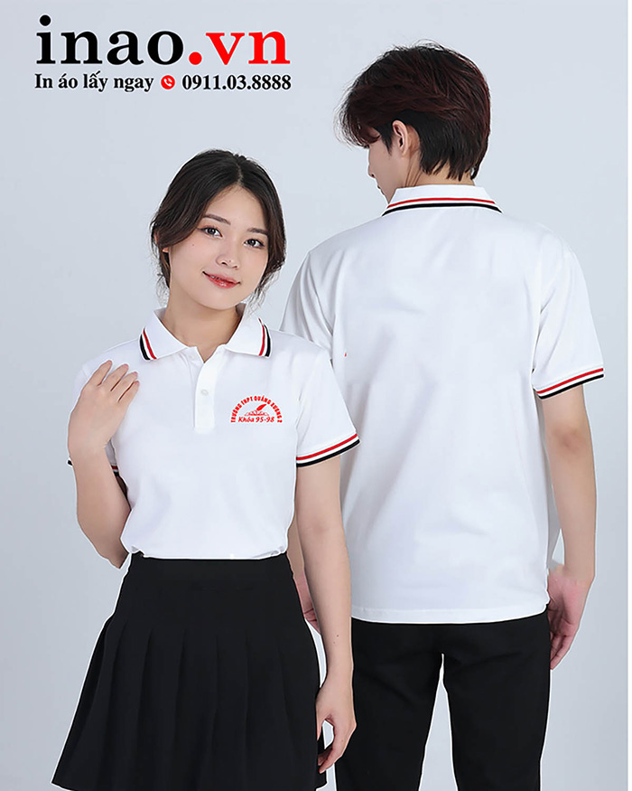 May áo phông Trường THPT Quảng Xương Khóa 95-98