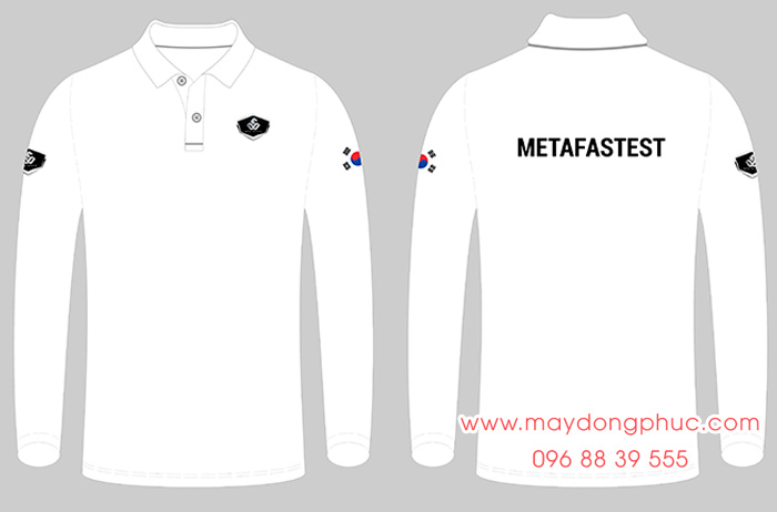 May áo phông dài tay Metafastest - mẫu 2