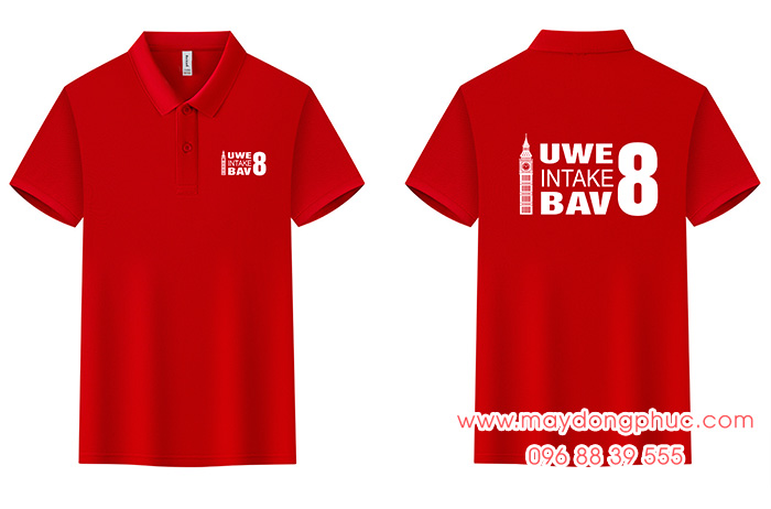 May áo phông đồng phục UWE Intake Bav 8