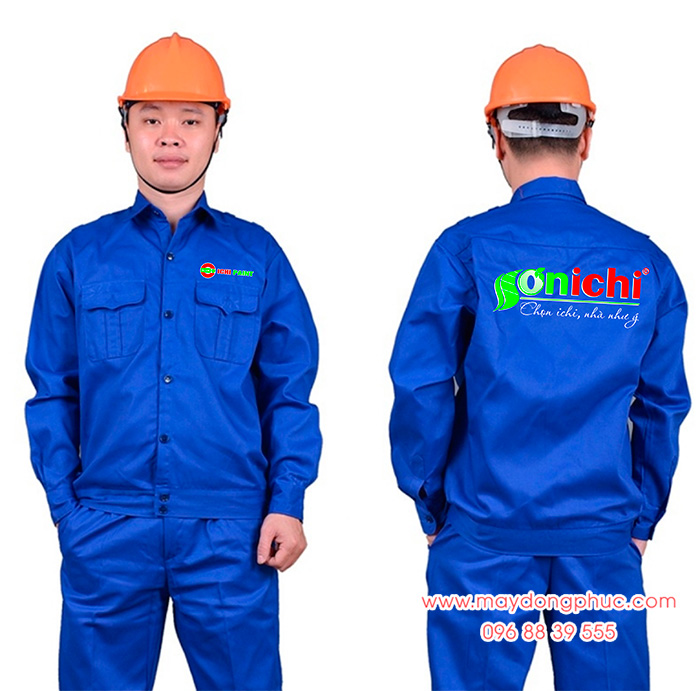 May đồng phục bảo hộ SơnIchi