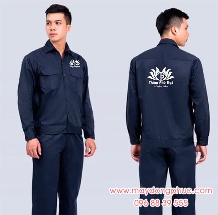 May đồng phục bảo hộ Thiên Phú Đạt