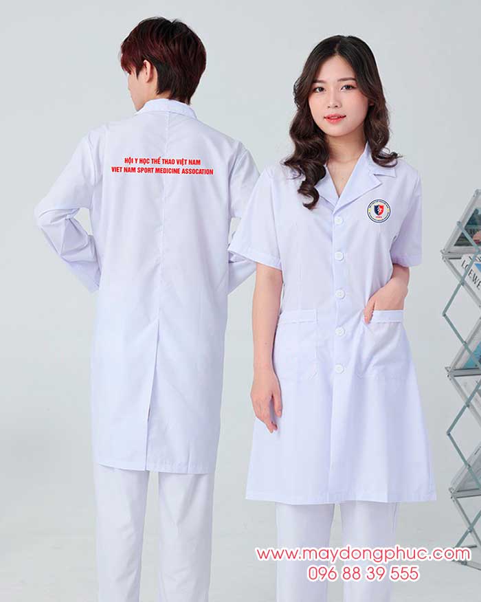 May đồng phục y tế Hội y học thể thao Việt Nam