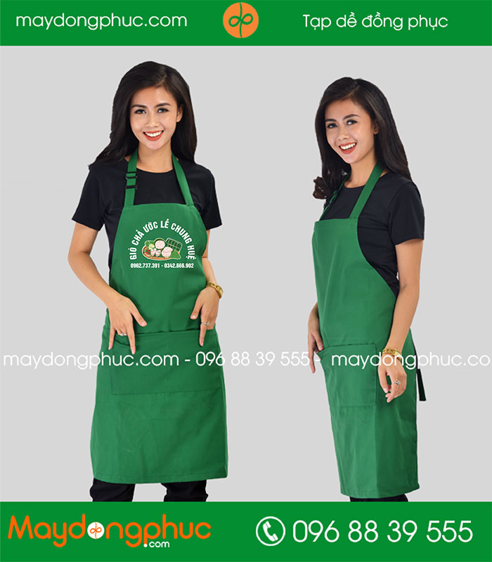 May tạp dề Cửa hàng Giò chả Ước lễ Chung Huệ