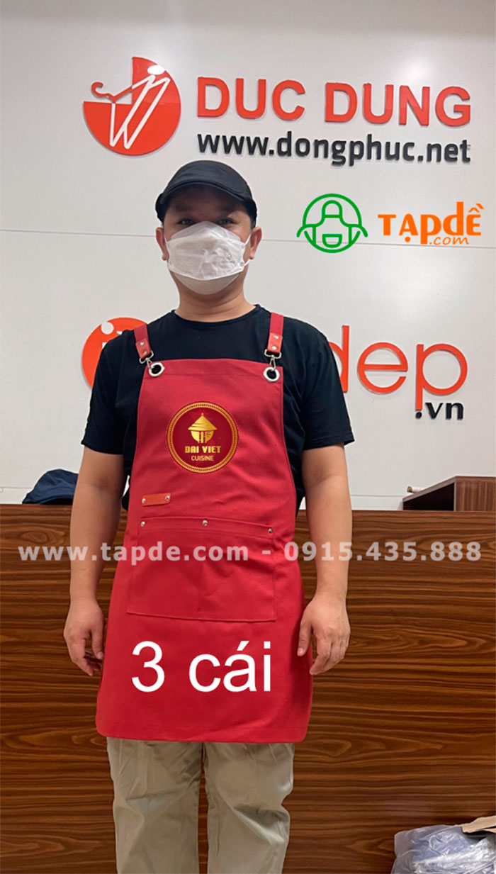 May tạp dề Nhà hàng Dai Viet Cuisine