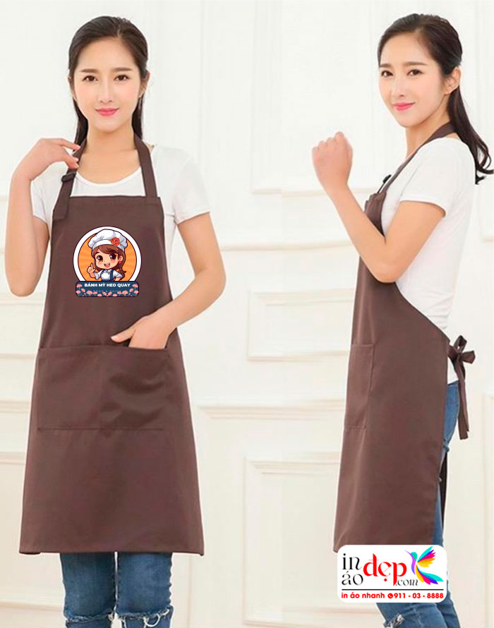 May tạp dề Quán Bánh mỳ heo quay