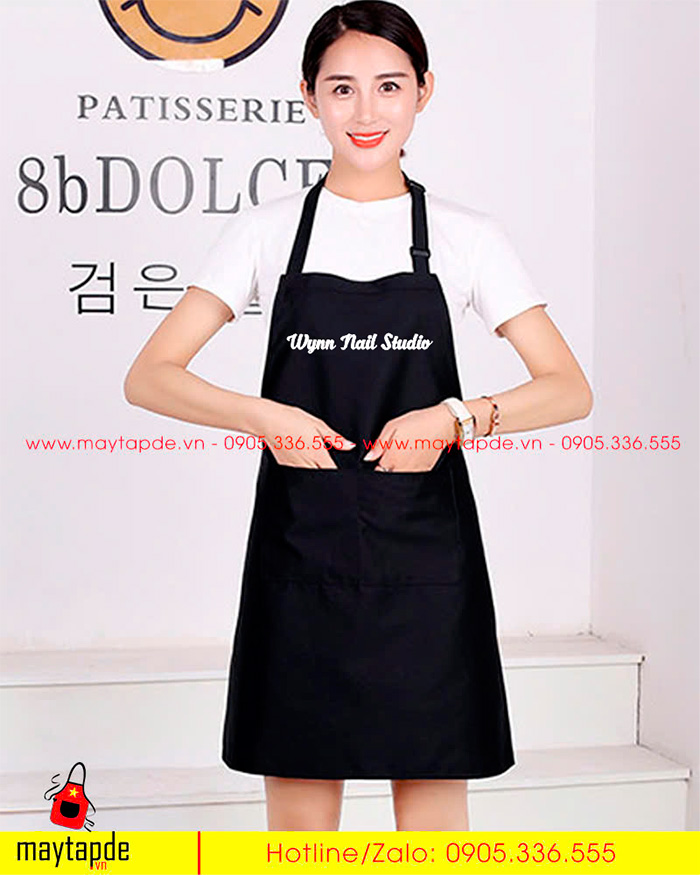 May tạp dề Wynn Nail Studio