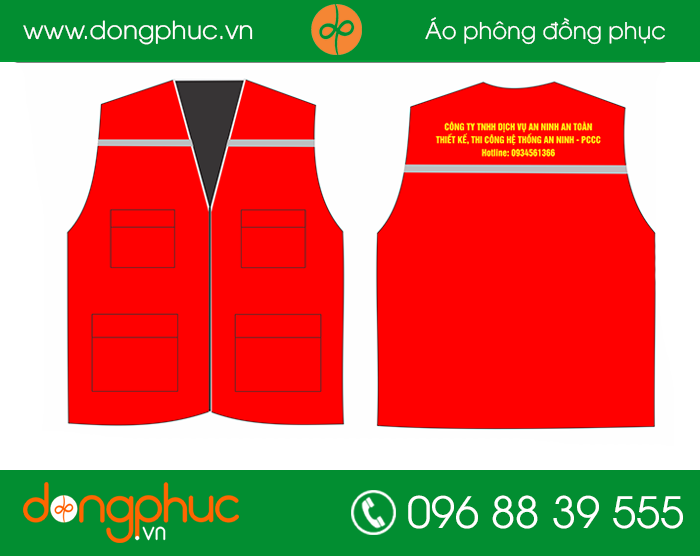 May đồng phục bảo hộ công ty dịch vụ An minh An toàn