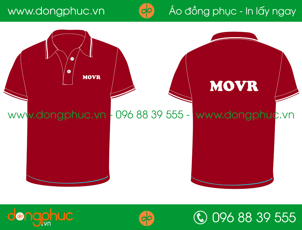 Áo phông đồng phục công ty MOVR