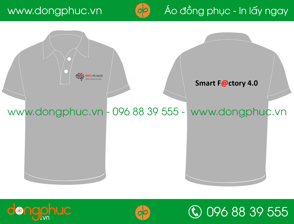 Áo phông đồng phục công ty MES Hi – Tech