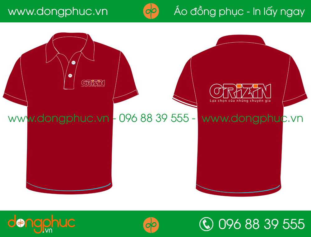 Áo phông đồng phục công ty ORITIN