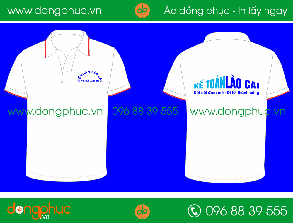 Áo phông đồng phục Kế toán Lào Cai