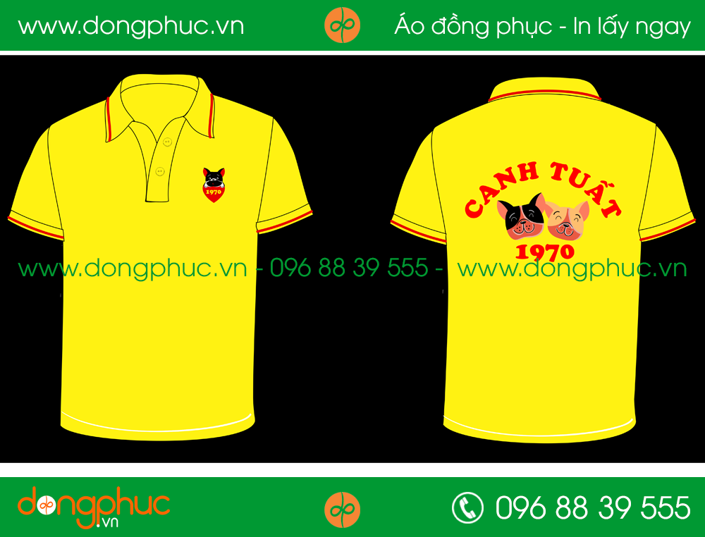 Áo phông đồng phục lớp Canh Tuất 1970