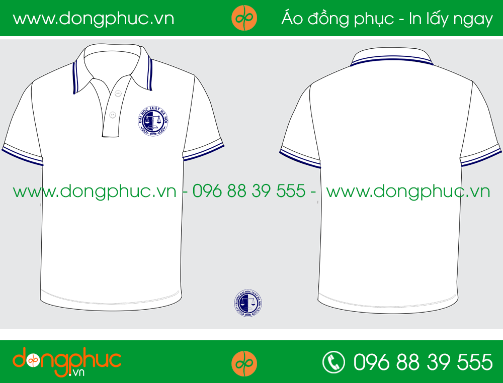 Áo phông đồng phục Trường ĐH Luật Hà Nội